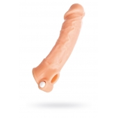 Удлиняющая насадка на пенис с вибрацией - 18,5 см. - ToyFa - в Одинцово купить с доставкой