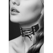 Оригинальный ошейник-чокер со шнуровкой - Bijoux Pour Toi - купить с доставкой в Одинцово