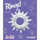Прозрачное эрекционное кольцо Rings Cristal - Lola Games - в Одинцово купить с доставкой