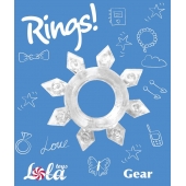 Прозрачное эрекционное кольцо Rings Gear - Lola Games - в Одинцово купить с доставкой