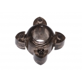 Чёрное эрекционное кольцо Rings Screw - Lola Games - в Одинцово купить с доставкой