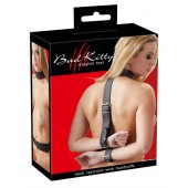 Фиксация на шею и запястья Bad Kitty Neck and Hand Restraints - Orion - купить с доставкой в Одинцово