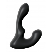 Черный анальный вибростимулятор P-Spot Milker - 14 см. - Pipedream - в Одинцово купить с доставкой