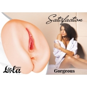Мастурбатор с 2 тоннелями Satisfaction Gorgeous - Lola Games - в Одинцово купить с доставкой