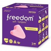 Женские гигиенические тампоны без веревочки FREEDOM mini - 3 шт. - Freedom - купить с доставкой в Одинцово