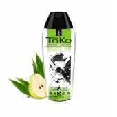 Интимный гель TOKO Pear   Exotic Green Tea с ароматом груши и зеленого чая - 165 мл. - Shunga - купить с доставкой в Одинцово
