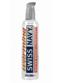 Разогревающий лубрикант на водной основе Swiss Navy Warming Lube - 59 мл. - Swiss navy - купить с доставкой в Одинцово