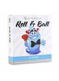 стимулирующий презерватив-насадка Roll   Ball Classic - Sitabella - купить с доставкой в Одинцово