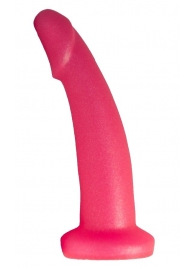 Розовый плаг-массажёр для простаты - 13,5 см. - LOVETOY (А-Полимер) - в Одинцово купить с доставкой
