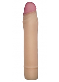 Телесная насадка-удлинитель из неоскин - 19,5 см. - LOVETOY (А-Полимер) - в Одинцово купить с доставкой
