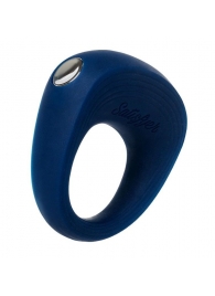 Синее эрекционное кольцо на пенис Satisfyer Ring 2 - Satisfyer - в Одинцово купить с доставкой