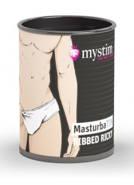 Компактный мастурбатор MasturbaTIN Ribbed Ricky - MyStim - в Одинцово купить с доставкой