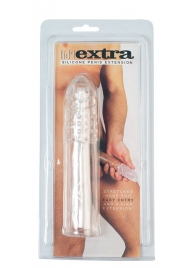 Насадка-удлинитель из прозрачного силикона LIDL EXTRA SILICONE PENIS EXTENSION - Seven Creations - в Одинцово купить с доставкой