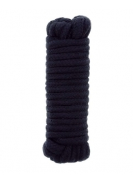 Чёрная веревка для связывания BONDX LOVE ROPE - 5 м. - Dream Toys - купить с доставкой в Одинцово