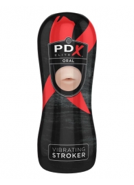 Мастурбатор-ротик Vibrating Oral Stroker - Pipedream - в Одинцово купить с доставкой
