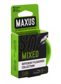 Презервативы в железном кейсе MAXUS Mixed - 3 шт. - Maxus - купить с доставкой в Одинцово