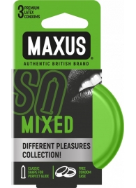 Презервативы в железном кейсе MAXUS Mixed - 3 шт. - Maxus - купить с доставкой в Одинцово