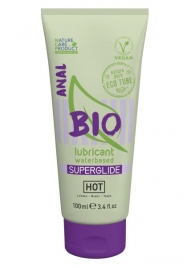 Интимный увлажняющий анальный гель BIO SuperGlide - 100 мл. - HOT - купить с доставкой в Одинцово