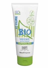 Интимный увлажняющий гель BIO SuperGlide Xtreme - 100 мл. - HOT - купить с доставкой в Одинцово