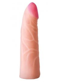 Фаллическая насадка на трусики харнесс - 17,5 см. - LOVETOY (А-Полимер) - купить с доставкой в Одинцово