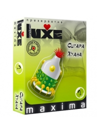 Презерватив LUXE Maxima  Сигара Хуана  - 1 шт. - Luxe - купить с доставкой в Одинцово