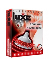 Презерватив LUXE  Exclusive   Красный Камикадзе  - 1 шт. - Luxe - купить с доставкой в Одинцово
