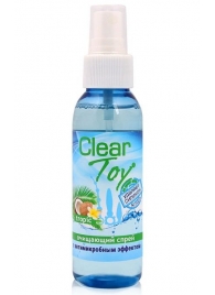 Очищающий спрей для игрушек CLEAR TOY Tropic - 100 мл. - Биоритм - купить с доставкой в Одинцово