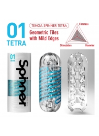 Мастурбатор SPINNER Tetra - Tenga - в Одинцово купить с доставкой
