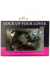 Черные меховые наручники Love с ключиками - Baile - купить с доставкой в Одинцово