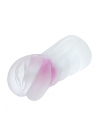 Прозрачный реалистичный мастурбатор Juicy Pussy Crystal Rose - ToyFa - в Одинцово купить с доставкой
