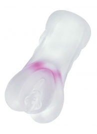 Прозрачный реалистичный мастурбатор Juicy Pussy Crystal Rose - ToyFa - в Одинцово купить с доставкой