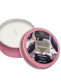 Массажная свеча  Искушение - БиоМед - купить с доставкой в Одинцово