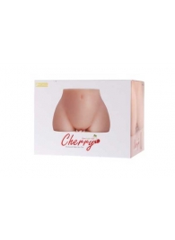Мастурбатор-полуторс Cherry с вибрацией и двумя любовными тоннелями - KOKOS - в Одинцово купить с доставкой