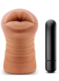 Кофейный мастурбатор-ротик Isabella - Blush Novelties - в Одинцово купить с доставкой