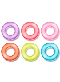 Набор из 6 эрекционных колец King of the Ring - Blush Novelties - в Одинцово купить с доставкой
