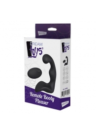 Черный вибромассажер простаты REMOTE BOOTY PLEASER - Dream Toys - в Одинцово купить с доставкой