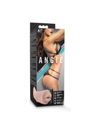 Телесный мастурбатор-ротик Angie - Blush Novelties - в Одинцово купить с доставкой