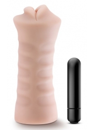 Телесный мастурбатор-ротик Angie - Blush Novelties - в Одинцово купить с доставкой