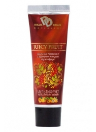 Интимный съедобный лубрикант JUICY FRUIT с ароматом фруктов - 30 мл. - БиоМед - купить с доставкой в Одинцово