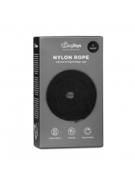 Черная веревка для бондажа Easytoys Bondage Rope - 5 м. - Easy toys - купить с доставкой в Одинцово