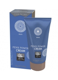 Возбуждающий крем для мужчин Penis Power Cream - 30 мл. - Shiatsu - купить с доставкой в Одинцово