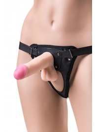 Телесный страпон на трусиках Realstick Hunter - 14,5 см. - ToyFa - купить с доставкой в Одинцово