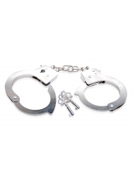 Металлические наручники Beginner s Metal Cuffs - Pipedream - купить с доставкой в Одинцово