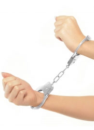 Наручники с ключами Official Handcuffs - Pipedream - купить с доставкой в Одинцово