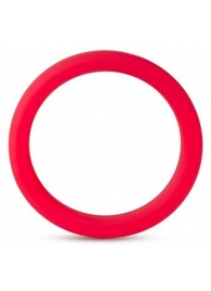 Красное эрекционное кольцо Silicone Go Pro Cock Ring - Blush Novelties - в Одинцово купить с доставкой