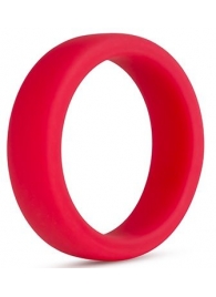 Красное эрекционное кольцо Silicone Go Pro Cock Ring - Blush Novelties - в Одинцово купить с доставкой