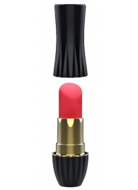 Клиторальный стимулятор-помада LIPSTICK - 9,3 см. - Dream Toys - купить с доставкой в Одинцово