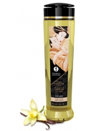 Массажное масло с ароматом ванили Desire - 240 мл. - Shunga - купить с доставкой в Одинцово