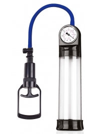 Прозрачная вакуумная помпа Sex Expert с манометром - Sex Expert - в Одинцово купить с доставкой