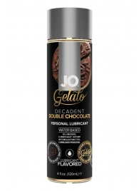 Лубрикант с ароматом шоколада JO GELATO DECADENT DOUBLE CHOCOLATE - 120 мл. - System JO - купить с доставкой в Одинцово